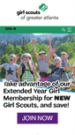 Mobile Screenshot of girlscoutsatl.org